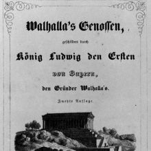 „Walhalla‘s Genossen“ (1847)