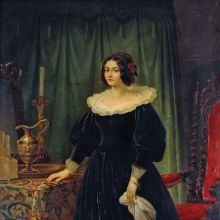 Lola Montez im historischen Kostüm (1847)