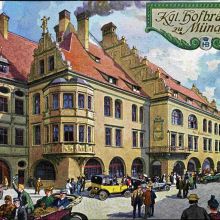 Postkarte „Kgl. Hofbräuhaus zu München“