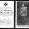 Sterbebild eines bayerischen Soldaten im Ersten Weltkrieg, 1