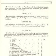 Verfassung des Deutschen Bundes (Bundesakte), 8. Juni 1815, französischer Text (Transkription), Seite 2
