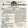 „Königlich Bayerisches Kreis-Amts-Blatt von Oberbayern“ (1854)