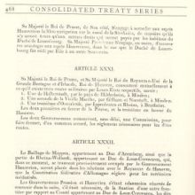 Wiener Kongressakte, 9. Juni 1815, französischer Text (Transkription), Seite 15