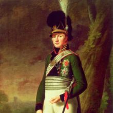 Kronprinz Ludwig als Oberst des 3. Chevauxlegers-Regiments (1807)